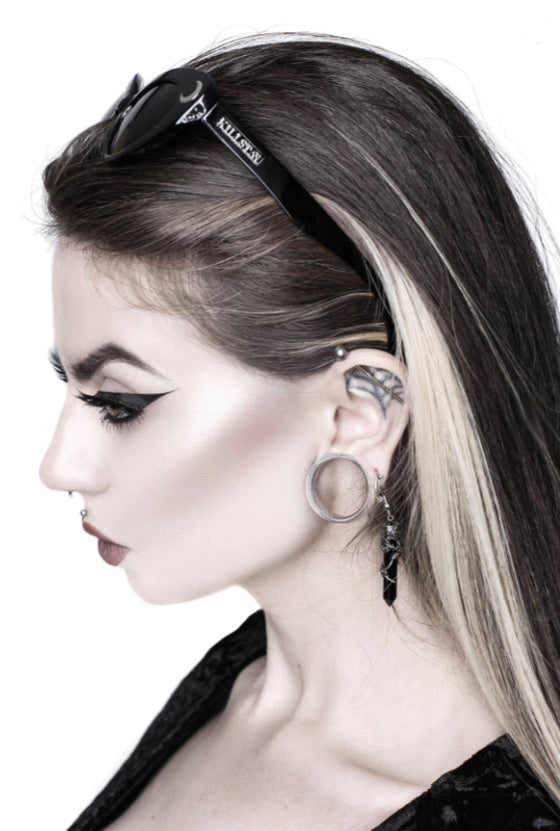Killstar Cosmic Plain Black Sunglasses