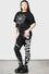 Killstar Danse Macabre Printed Leggings Skeleton & Skulls