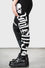 Killstar Danse Macabre Printed Leggings Skeleton & Skulls