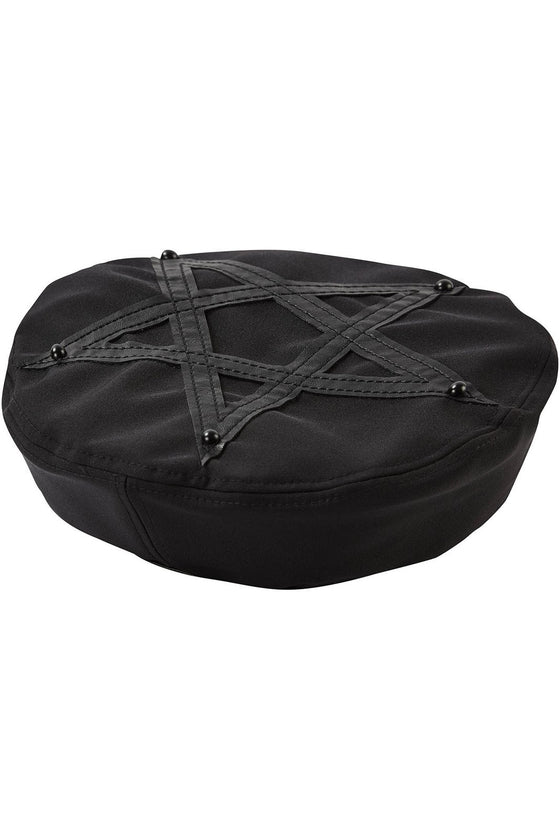 Killstar Dark Fate Beret in Black