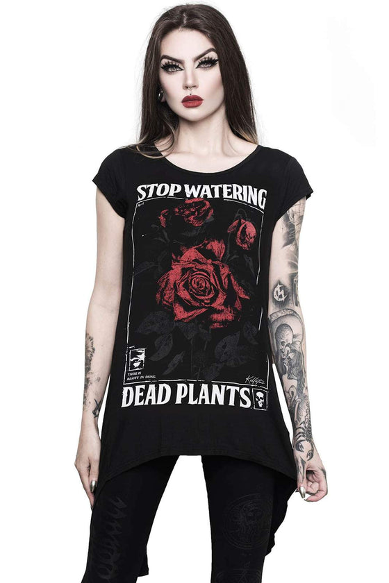 Killstar Dead Rose Tunic Top