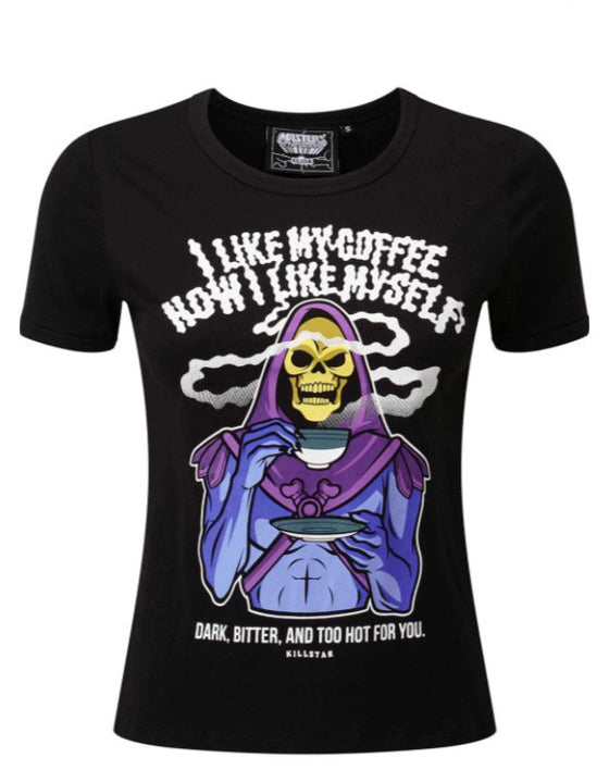 Killstar "Dark and Bitter" Ringer Tee T-Shirt