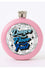 Punky Pins Dance Floor Fuel Round Hip Flask Disco Pink