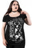 Killstar Follow Me Distressed Tunic Top