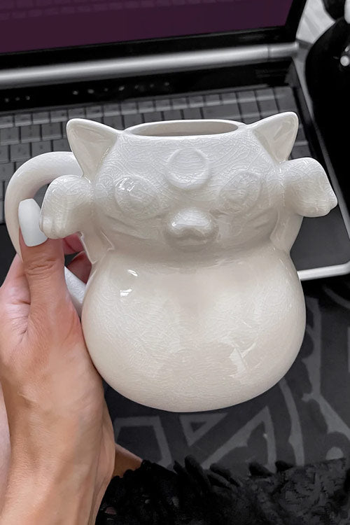 Killstar Ghost Kitty Mug