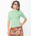 Timeless London Daisy Knit Top in Mint - I'm Eco-Friendly!
