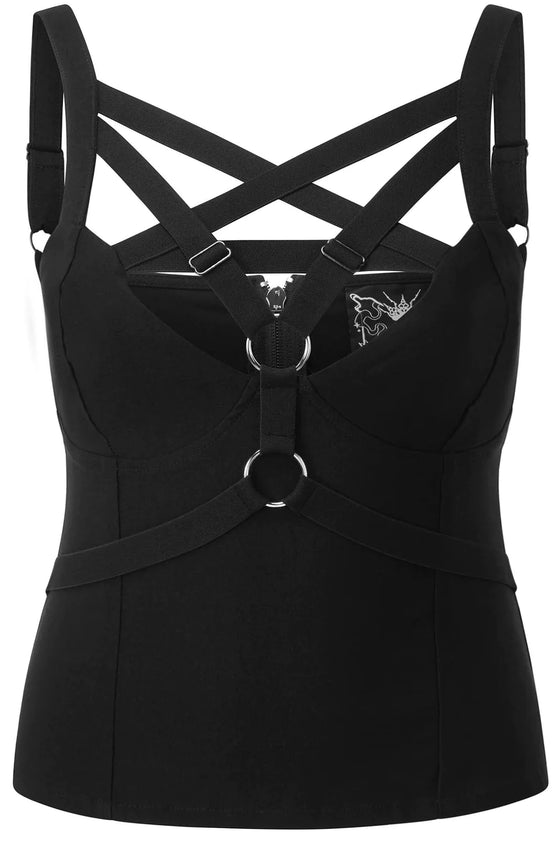 Killstar Harness Ur Power Top Pentagram Feature