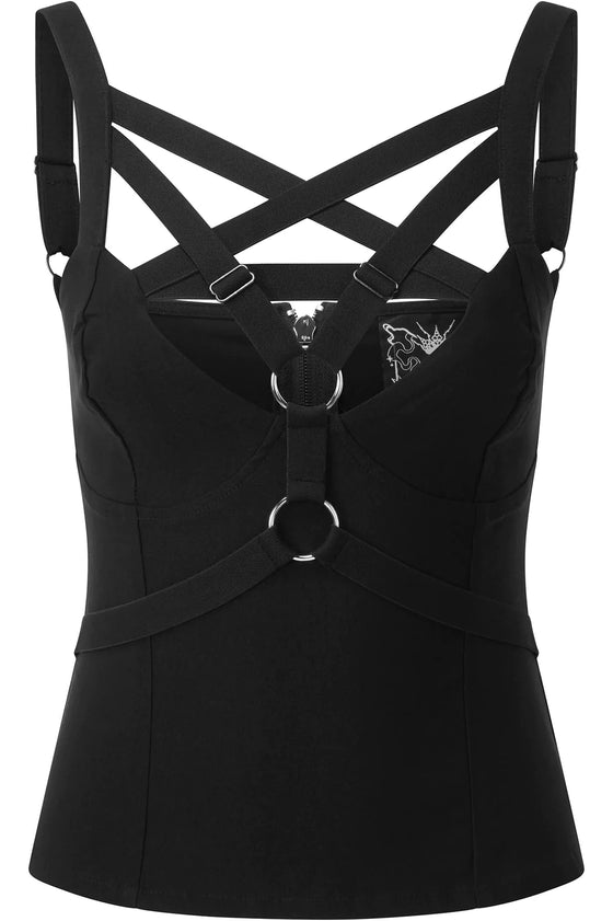 Killstar Harness Ur Power Top Pentagram Feature