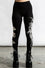 Killstar Insomnia Printed Leggings Eyes and Reaper