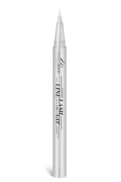 Model Rock LINE-LASH-GO! 2 in 1 Adhesive Eyeliner Glue Pen in Clear