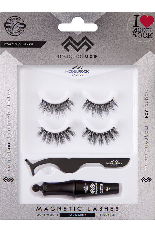 Model Rock Magna Luxe Magnetic Lash Kit - Iconic Duo
