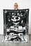 Killstar Meow-Gical Large Towel with Cat Print