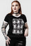Killstar Moody V-Neck Tee T-Shirt "Witch Moods"