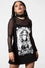 Killstar Morning 2-Piece Dress Mesh Top AND Cami Dress "Not a Morning Person"