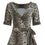 Dolly & Dotty Matilda Wrap Dress in Leopard Print