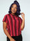 Collectif Nicola Top in Midnight Stripe