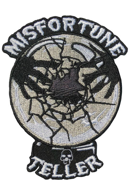 Kreepsville 666 Iron on Patch of Misfortune Teller