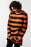 Killstar Pumpkin Punk Knit Jumper Black and Orange
