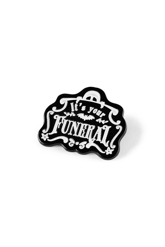 Killstar Funeral Enamel Pin