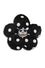 Krazy Daisy in Black with White Polka Dots