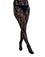 Pamela Mann Hosiery Fishnet Rose & Skull Tights in Black