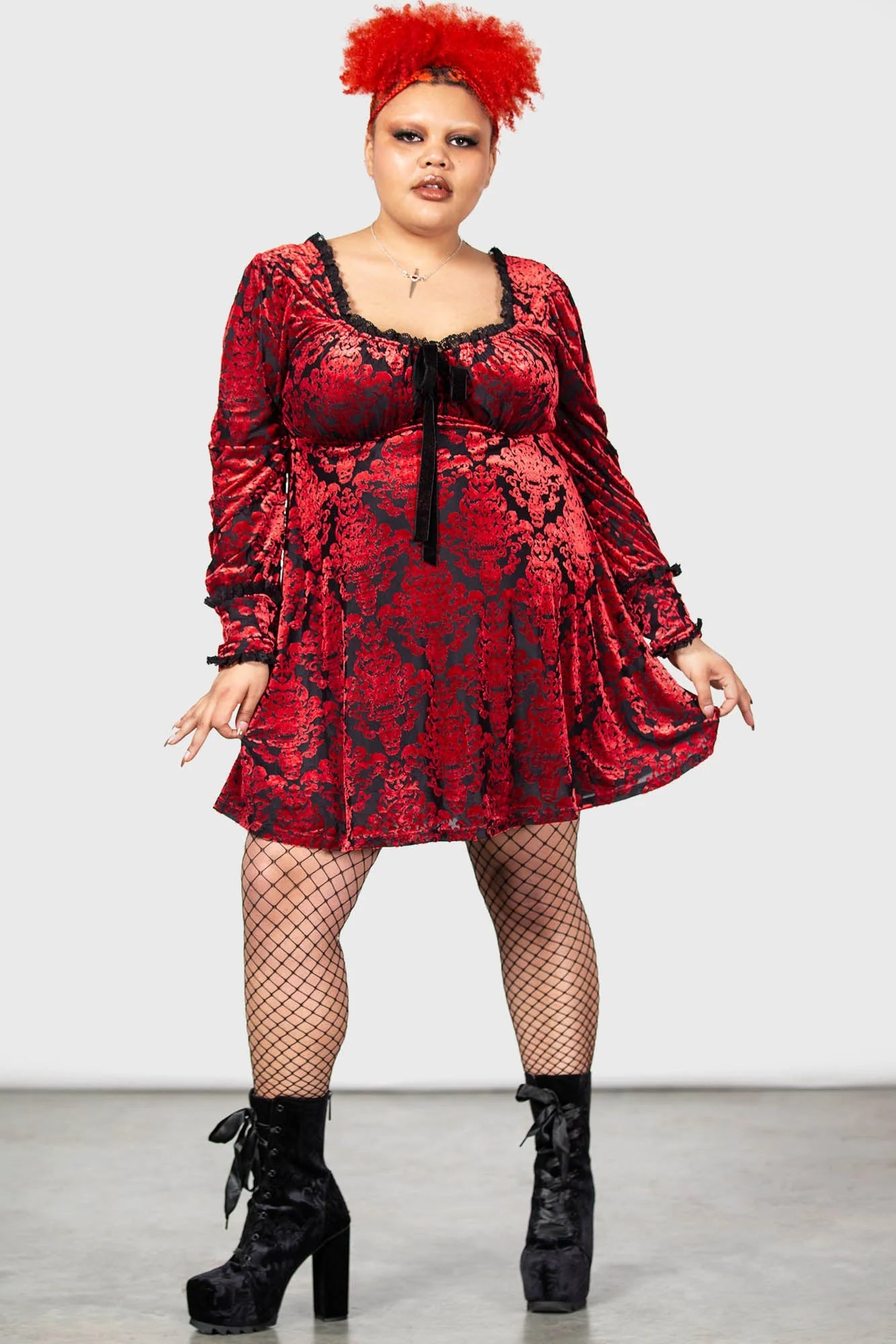 strapless open back dress Killstar Reap Mini Dress Velvet Bell Sleeves Crescent Moon Cut-out – Kitty  Deluxe
