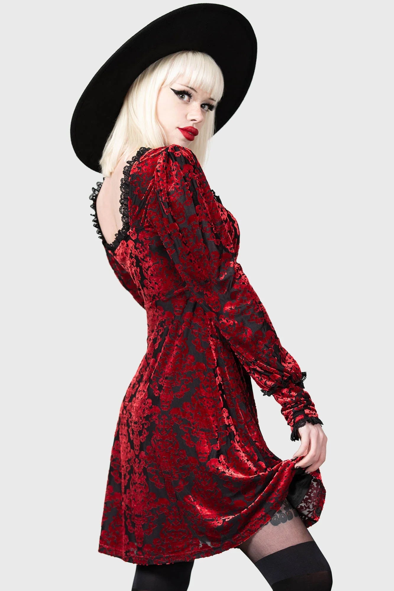 open lace back dress Cora Dress