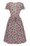 Lady Vintage Lyra Dress in Cherry Gingham