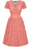 Lady Vintage Lyra Dress in Heart Gingham