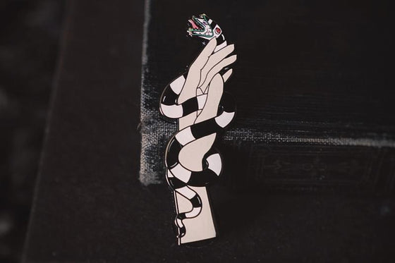 Lively Ghosts Sandworm Enamel Pin