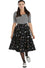 Hell Bunny Trick or Treat 50's Skirt