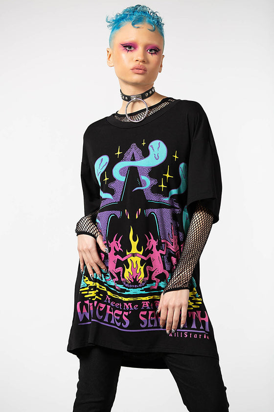 Killstar Witches Sabbath Relaxed Top T-shirt