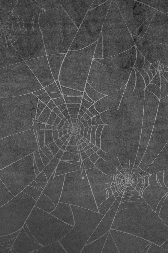 Killstar Webbed Large Blanket Bedspread Black