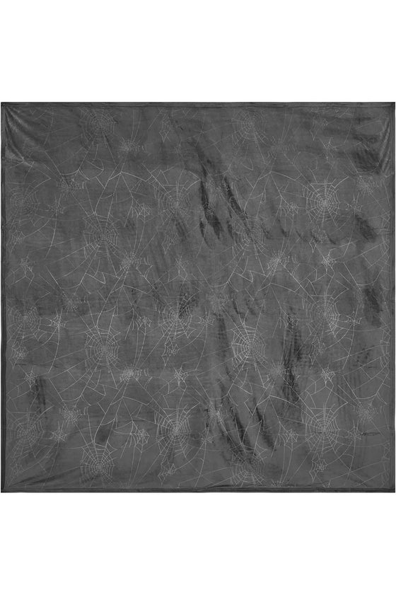 Killstar Webbed Large Blanket Bedspread Black