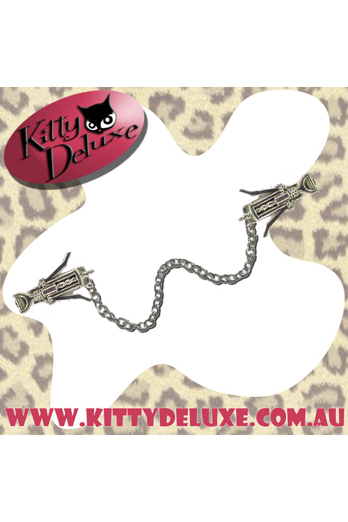 Kitty Deluxe Cardigan Clips in Wine Time