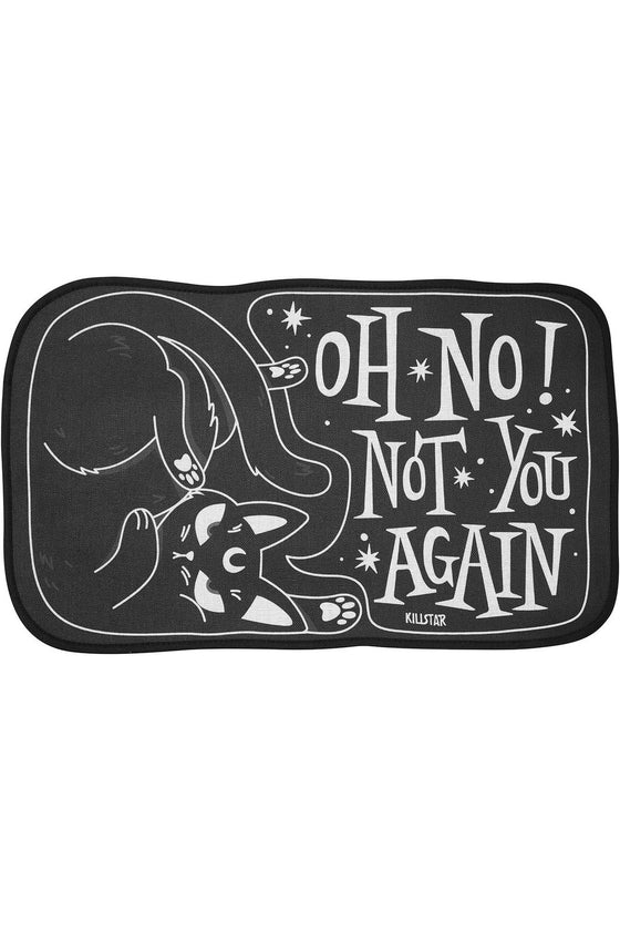 Killstar You Again Doormat Kitty