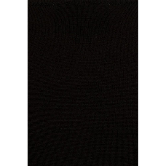 Collectif Chrissie Plain Knit Top in Black