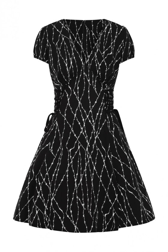 Hell Bunny Barbed Wire Mini Dress