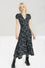 Hell Bunny Hello Goodbye Dress Maxi Ouija Halloween Print