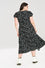 Hell Bunny Hello Goodbye Dress Maxi Ouija Halloween Print