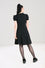 Hell Bunny Catherine Mid Dress in Classic Black