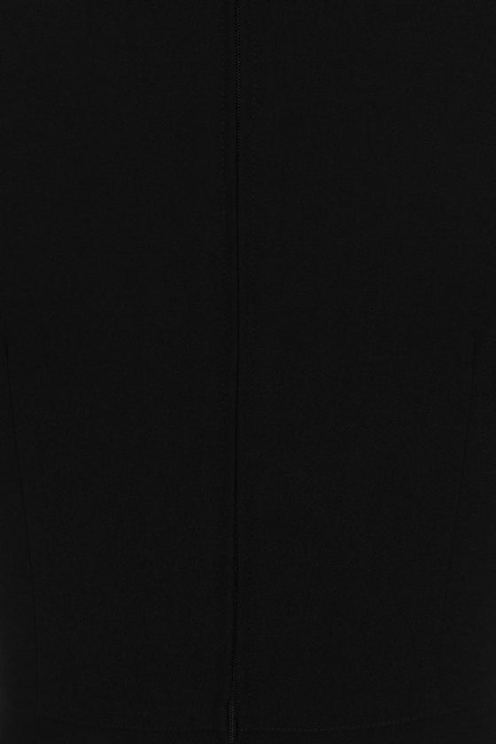 Hell Bunny Catherine Mid Dress in Classic Black