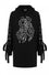 Hell Bunny Medusa Oversized Hoodie Dress Loungewear Collection