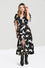 Hell Bunny Sullivan Maxi Dress Cute Horse Print