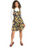 Hell Bunny Sunflower Pinafore Dress