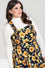 Hell Bunny Sunflower Pinafore Dress
