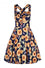 Hell Bunny Sunflower Pinafore Dress