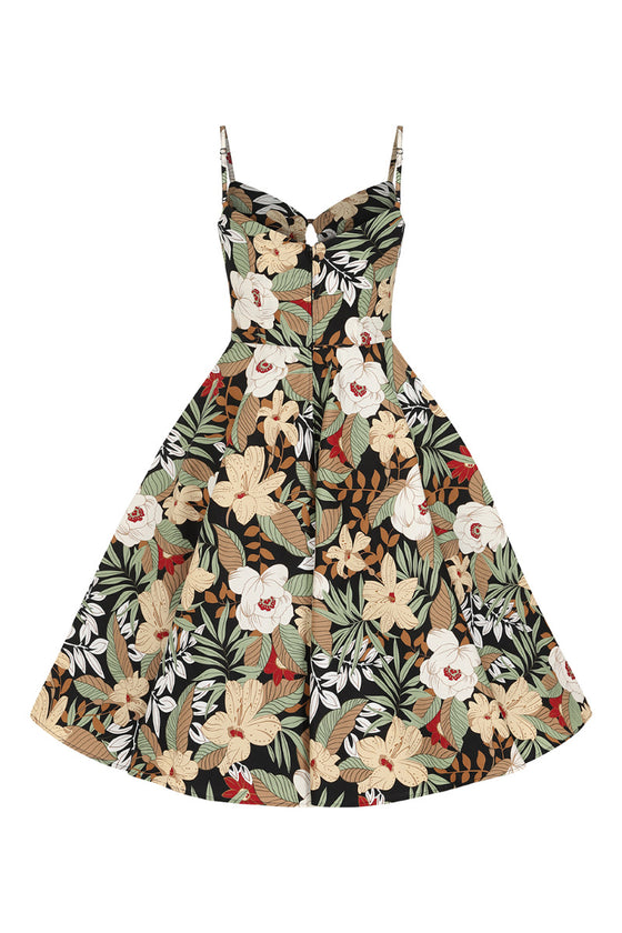 Hell Bunny Adelaida Dress Retro Floral