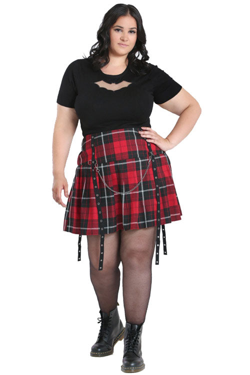 Hell Bunny Brody Mini Skirt