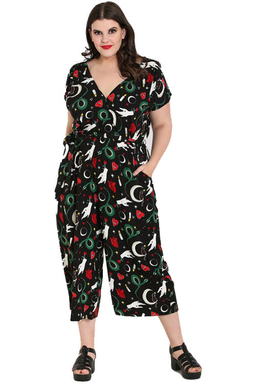 Hell Bunny Good Fortune Jumpsuit